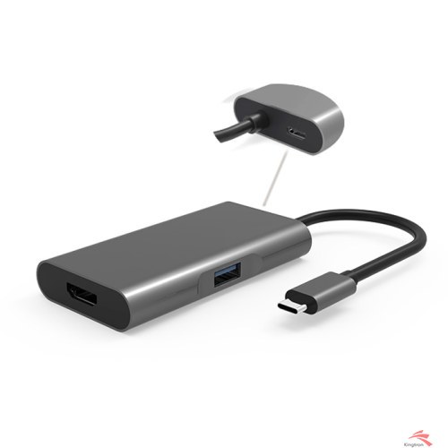 USB 3.1 Type-C to USB3.0+HDMI Adapter