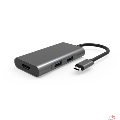 USB 3.1 TYPE-C TO USB3.0X2+HDMI（4KX2K@30HZ) ADAPTER