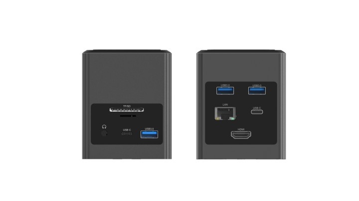 USB 3.1 Type-C TO USB3.0*3+LAN+HDMI+Audio+TF/SD+USBC